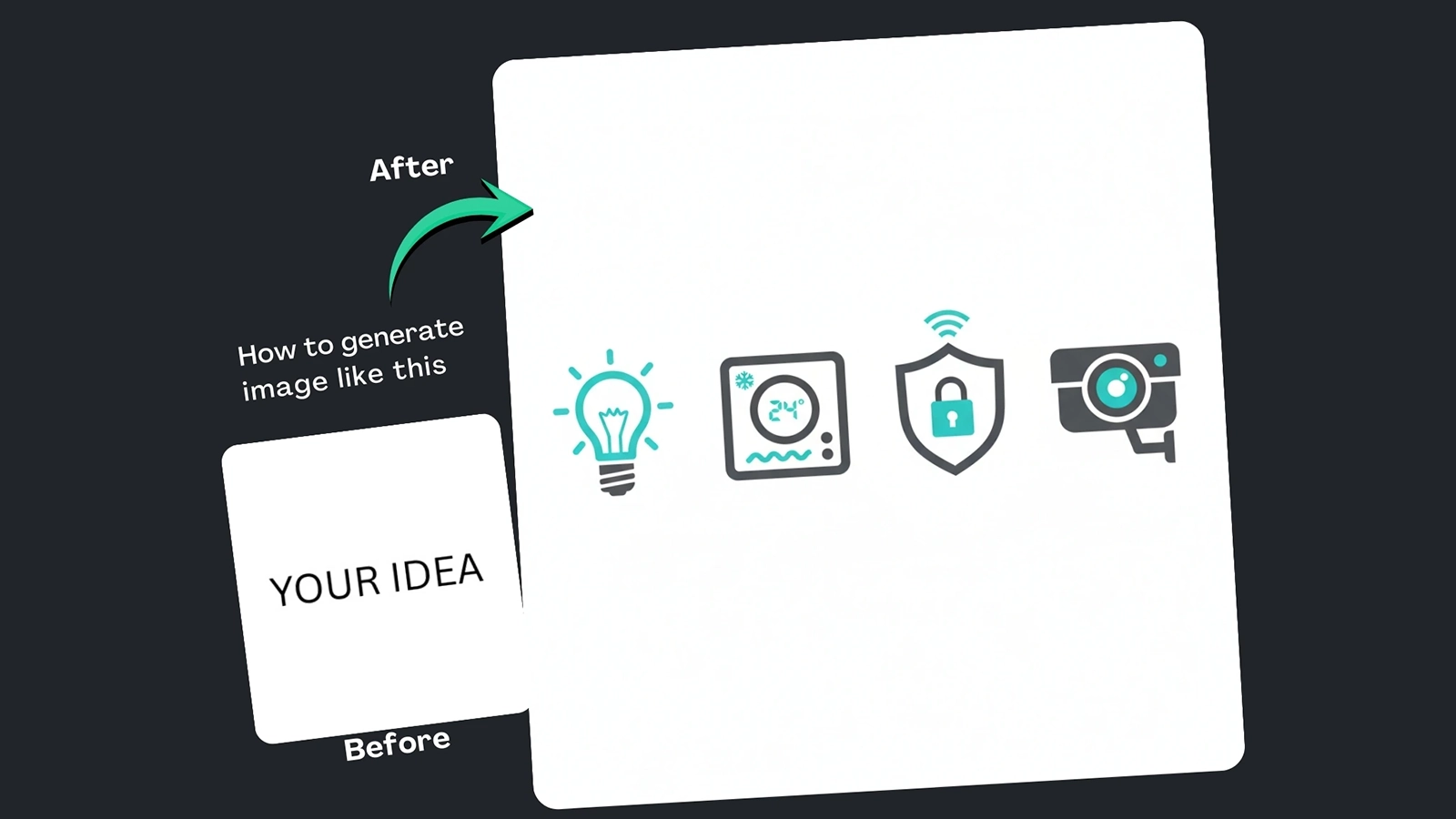 Consistent Icon Design Google Gemini Prompt With Generator