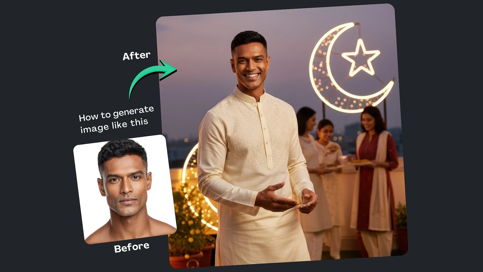 Festive Models Without Shoots Gemini Prompt With Builder