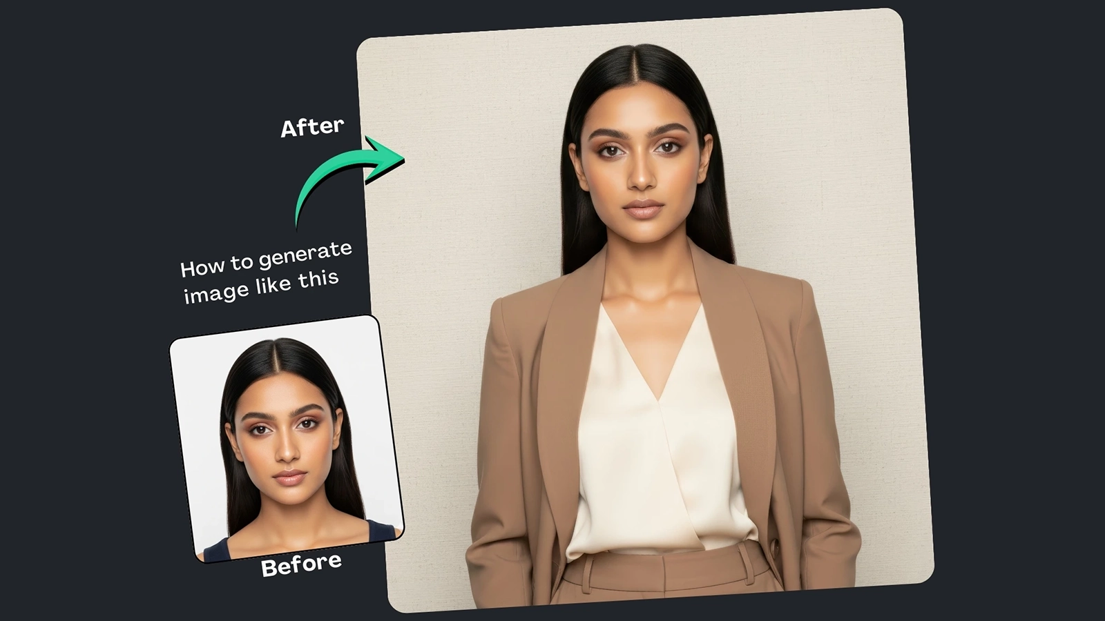 Google Gemini Prompt to Create Consistent Brand Headshots