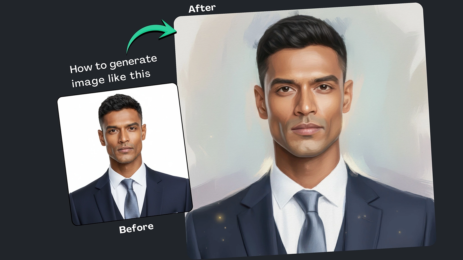 Google Gemini Prompt to Soften Stiff Corporate Photos