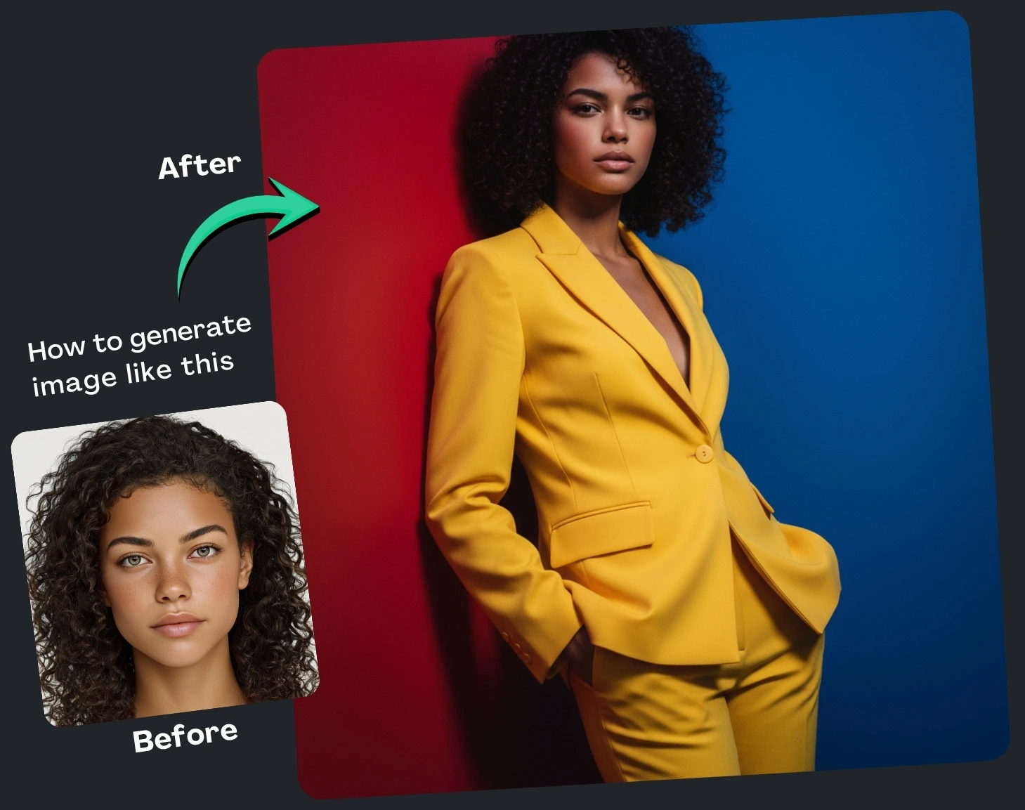 Google Gemini Prompt to Turn Female Photos Cinematic