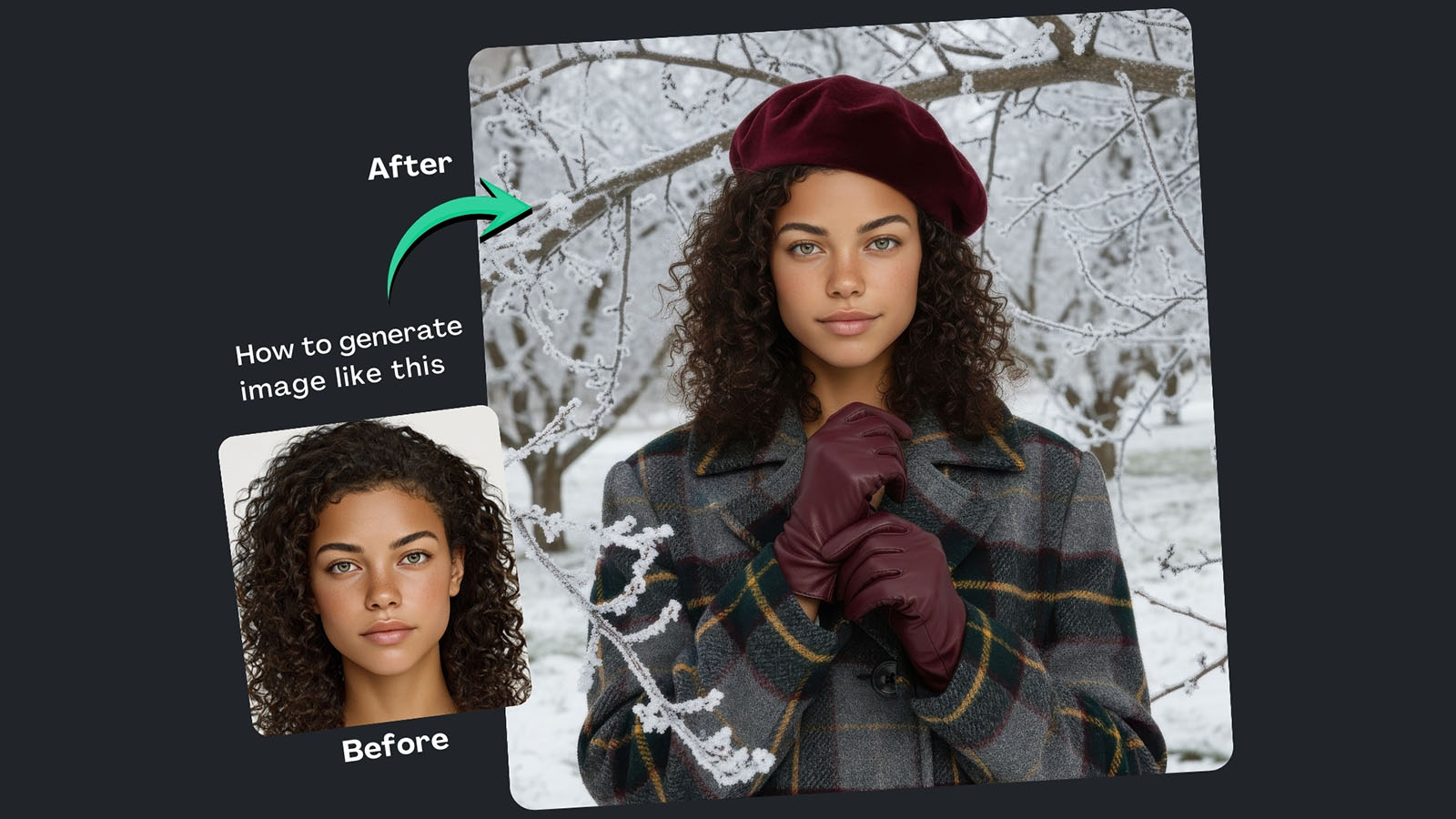 Google Gemini Winter Trend Prompts for Women and Girls Photoshoot