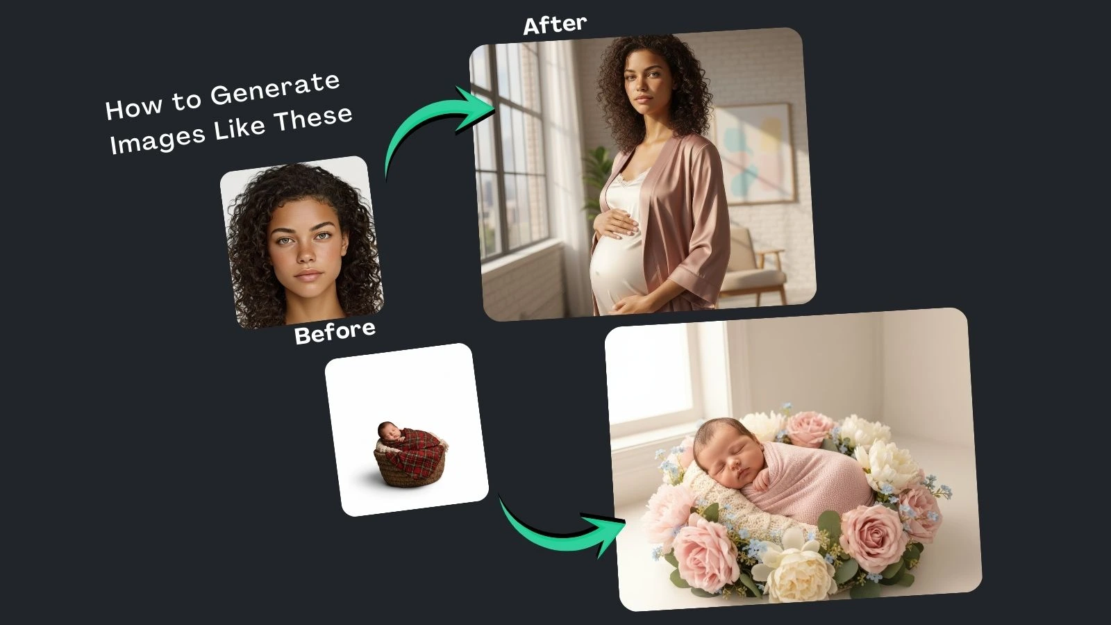 Perfect Pregnancy Photos Using Google Gemini AI