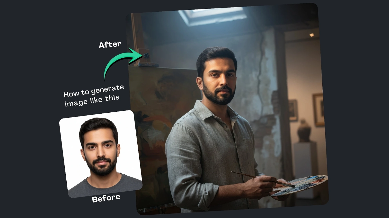 Same Subject Any Light Google Gemini Prompt With Builder