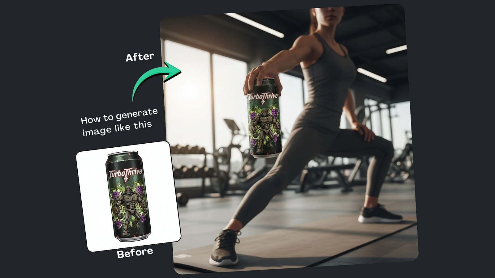 Turn Boring Drink Photos Into Lifestyle Ads Google Gemini Prompt with Builder