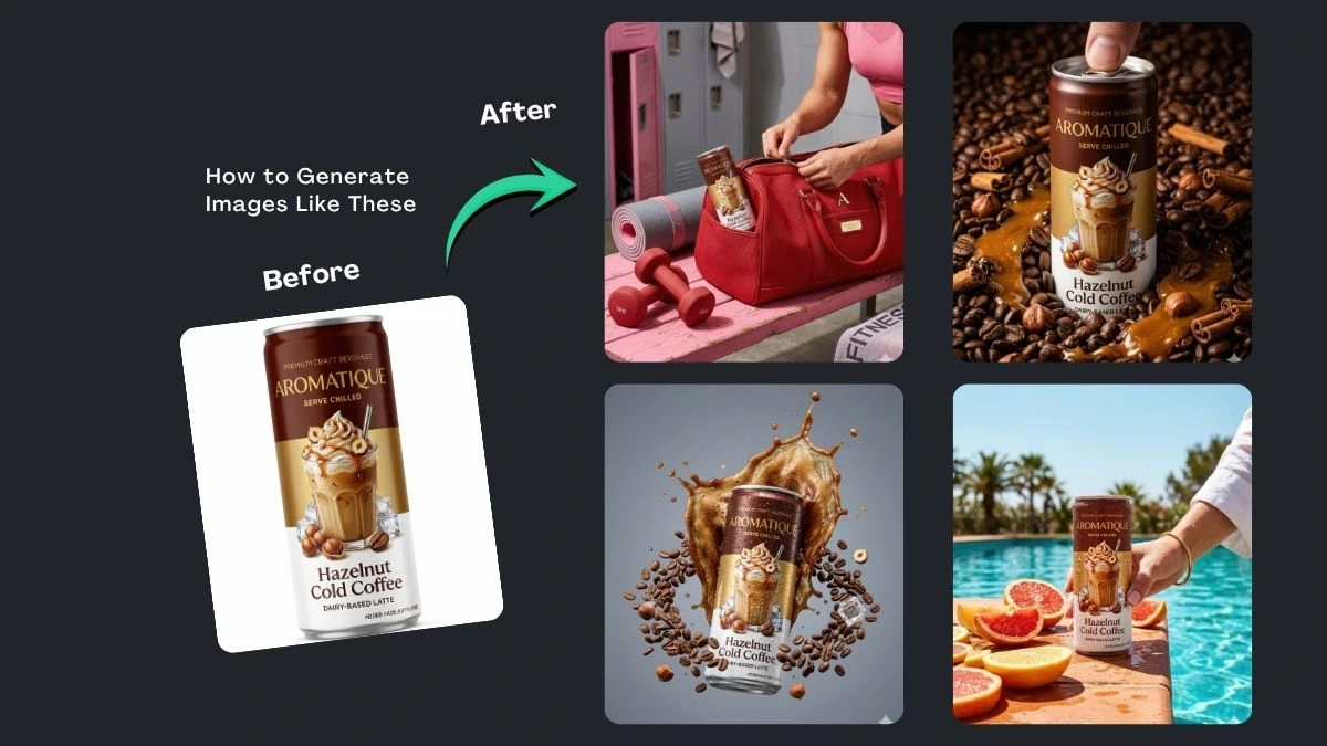 Viral Coffee Ad Images Using Google Gemini Prompts