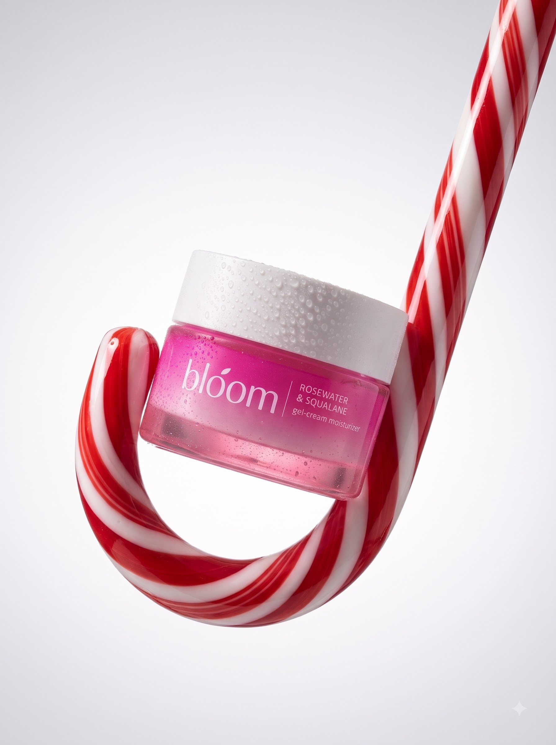 Final transformed commercial visual for AI Christmas Skincare Product Photography Prompts for Festive Cosmetic Packshots