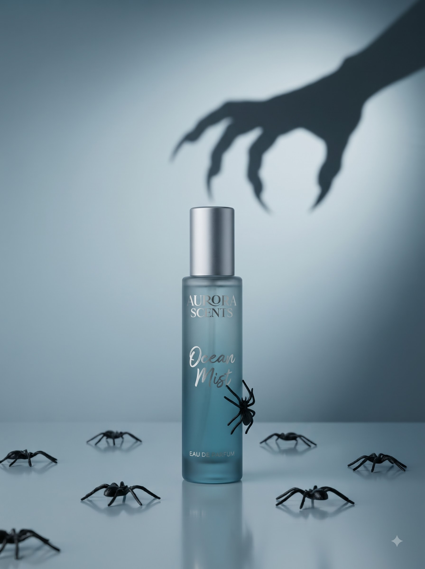 Final transformed commercial visual for AI Halloween Perfume Bottle Photography Prompts & E-Commerce Studio Collection